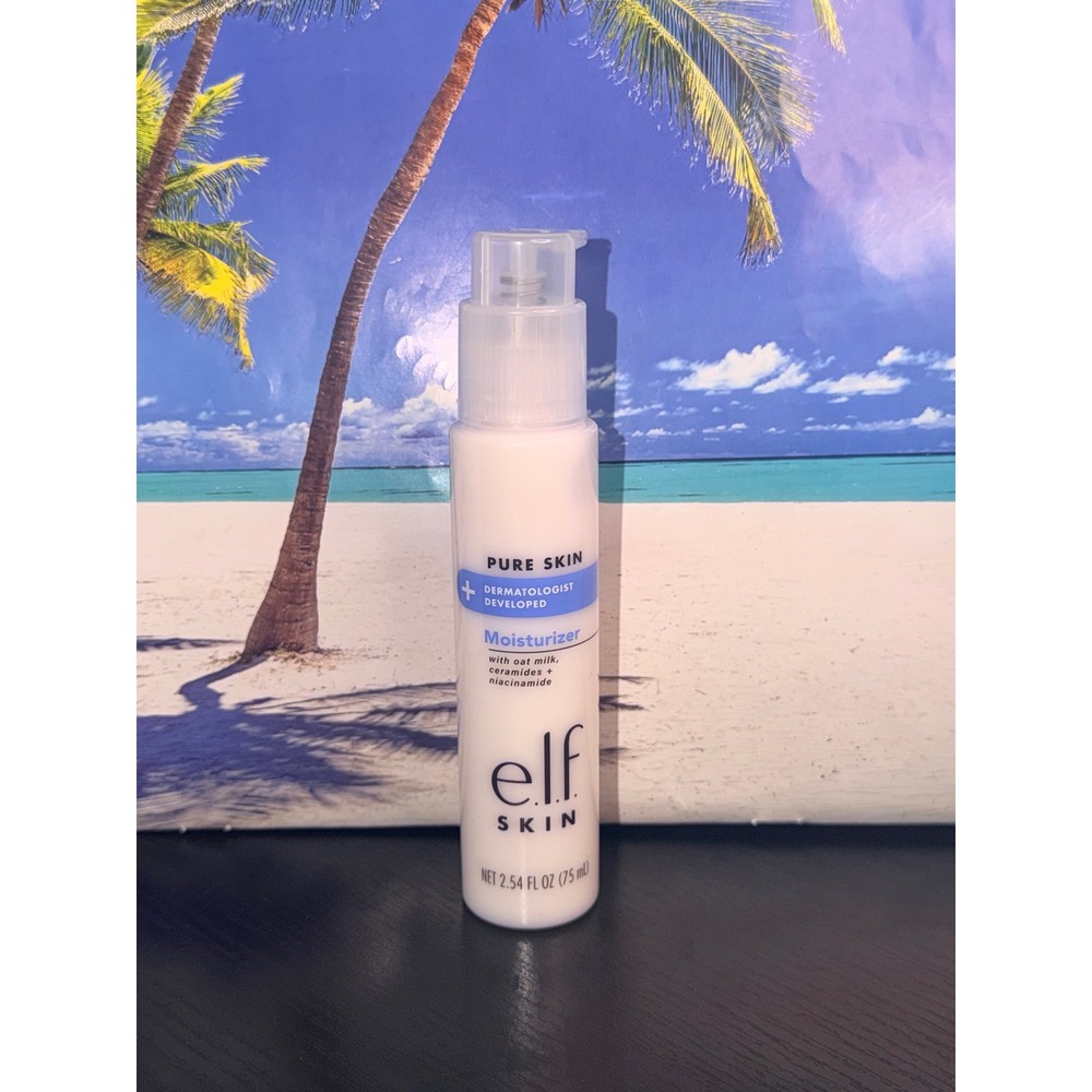 ELF Skin Pure Skin Moisturizer Oat Milk Ceramides Niacinamide 2.54oz 75ml